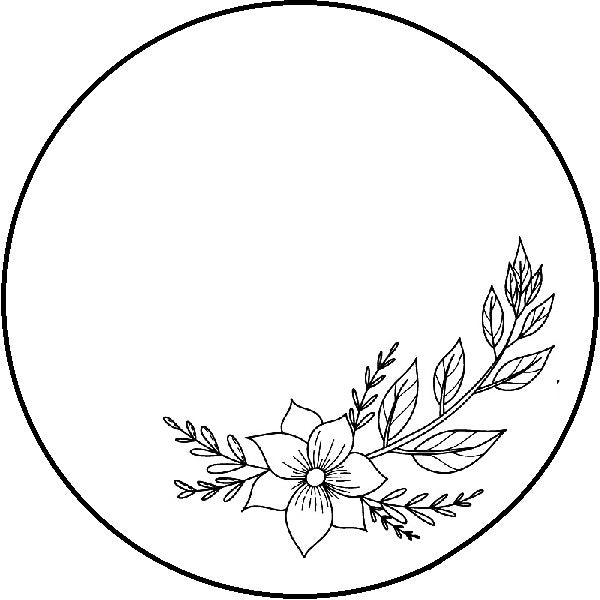 Boîte ronde en bois pour bagues